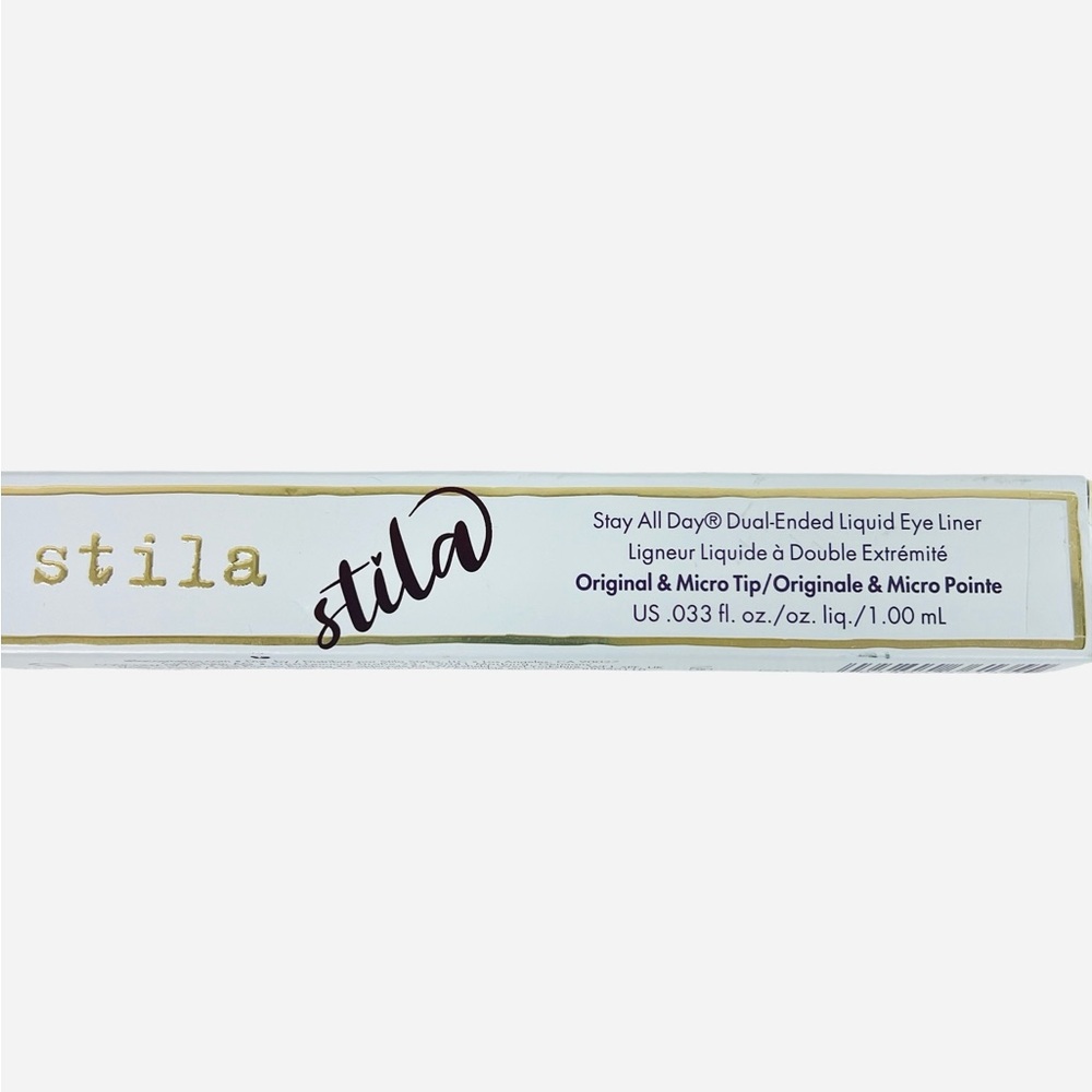 Stila Stay All Day Dual Ended Liquid Eye Liner Sangria/Intense Black - Picture 2 of 9